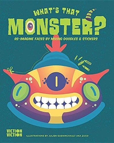 What's That Monster? Create monster faces using colours, doodles & stickers - Zuco