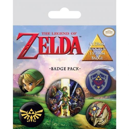 Set odznaků Zelda