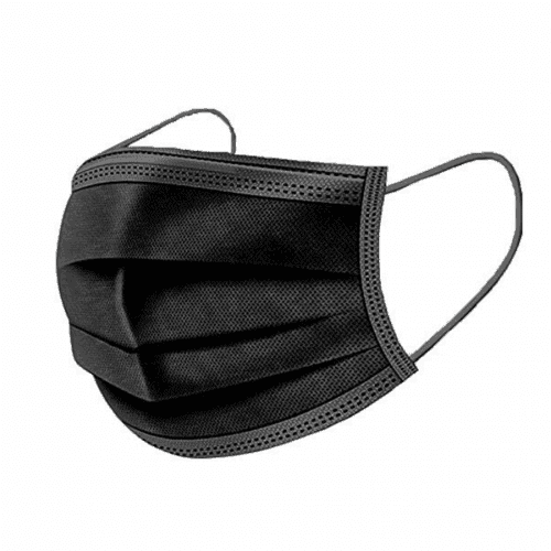 Disposable Mask Jednorázové ochranné roušky, 10 ks, černá