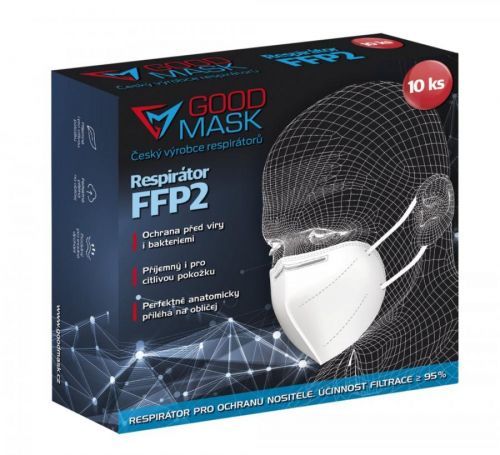 Respirátor GOOD MASK FFP2 (10 ks)