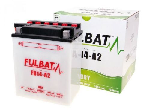 Baterie Fulbat FB14-A2, včetně kyseliny FB550567