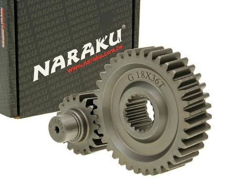 Sekundární převod Naraku Racing 18/36 +35%, GY6 125 / 150ccm 152/157QMI NK900.99