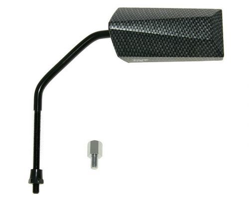 Diverse / Import Zrcátko F11 Millenium M8 dlouhé, pravý závit včetně adaptéru carbon-look 21137