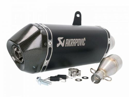 Výfuk Akrapovic Slip-On Line, Vespa GTS 125 iGet Euro4 2016- S-VE125SO1-HZBL