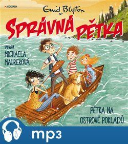 Správná pětka na ostrově pokladů, mp3 - Enid Blytonová