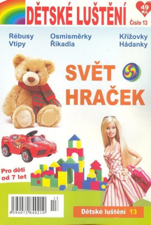 Dětské luštění 13 - Svět hraček