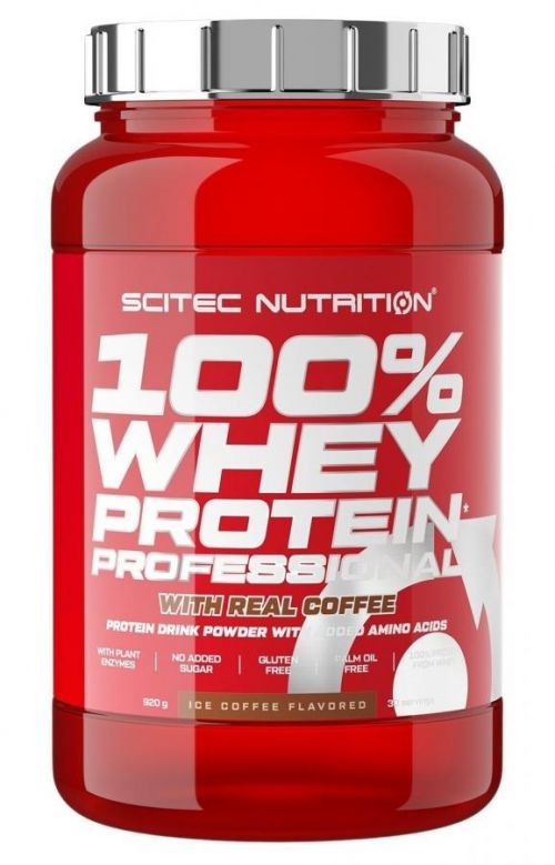 SciTec Nutrition 100% WP Professional ice coffee with real coffee 920 g
