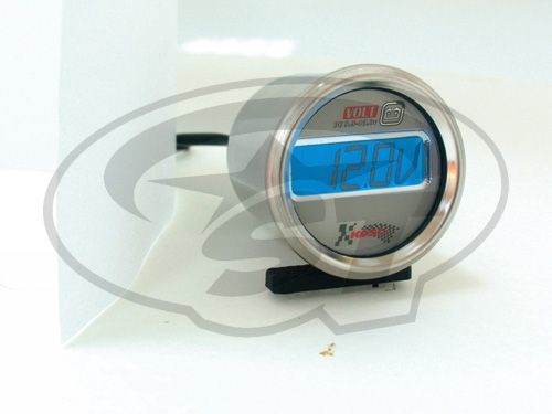 Měřák napětí KOSO LCD, 48 mm KO-BH480S00