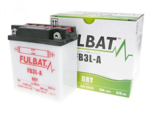 Baterie Fulbat FB3L-A, včetně kyseliny FB550589