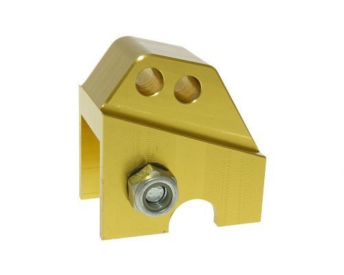 Vparts Podložka pod pružinu CNC 2 díry zlatá, Piaggio VC21317