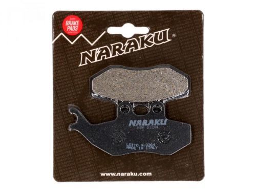 Brzdové destičky Naraku organic, Italjet Millenium, Rieju RS2 50, Keeway TX NK430.25