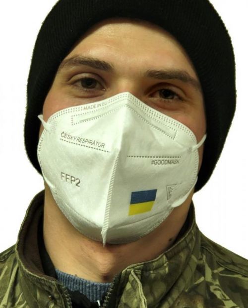 RESPIRÁTOR FFP2 GOOD MASK GM2 SLÁVA UKRAJINĚ