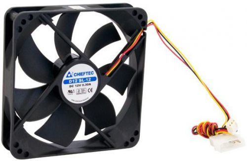 Chieftec větrák AF-1225S, 120x120x25 mm Sleeve Fan, with 3/4pin connector (AF-1225S)