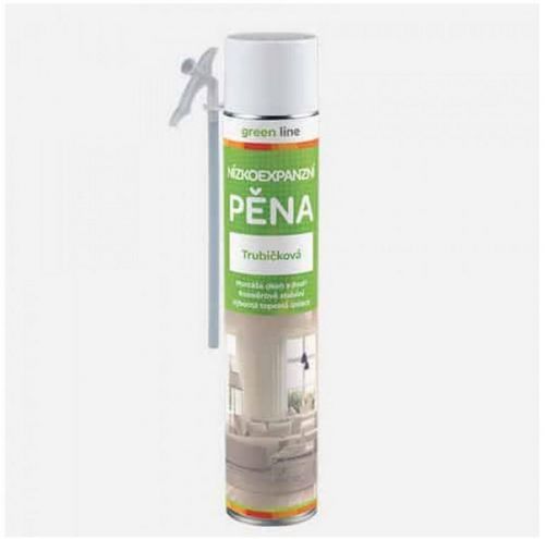 pěna montážní 750ml nízkoexpanzní trubičková GREEN LINE (40142GR)