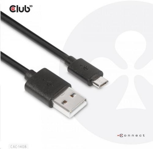 Club 3D Club3D Kabel USB 3.2 Gen1 Type-A to Micro USB Cable M/M, 1m (CAC-1408)