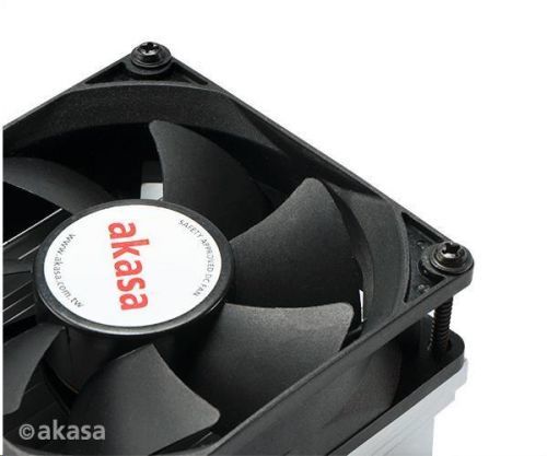 AKASA chladič CPU AK-CC1107EP01 pro AMD socket 754,939,940,  AM2, low noise, 80mm PWM ventilátor (AK-CC1107EP01)
