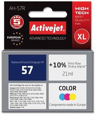 Action ActiveJet Ink cartridge HP 6657 Col ref. no57 - 21 ml     AH-657 (EXPACJAHP0010)