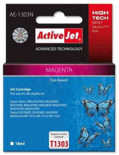 Action ActiveJet ink cartr. Eps T1303 Magenta 100% NEW - 18 ml     AE-1303N (EXPACJAEP0209)