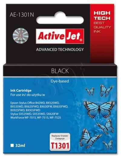 Action ActiveJet ink cartr. Eps T1301 Black 100% NEW - 32 ml     AE-1301N (EXPACJAEP0207)