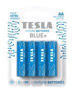TESLA BATTERIES Tesla AA BLUE+ zinkouhlíková, 4 ks, ND (1099137197)