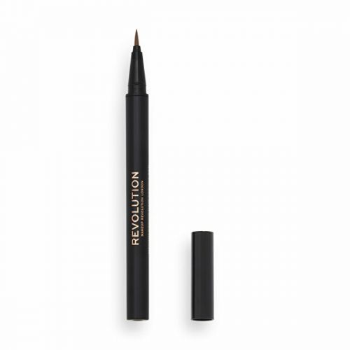 Revolution Tužka na obočí Light Brown Hair Stroke (Brow Pen) 0,5 ml