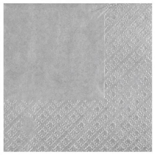 UBROUSKY stříbrné 21 x 20cm 25ks