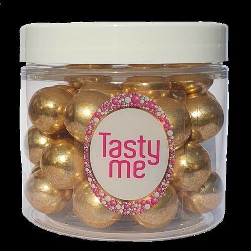 Zlaté čokoládové perly crisp 100g - Tasty Me