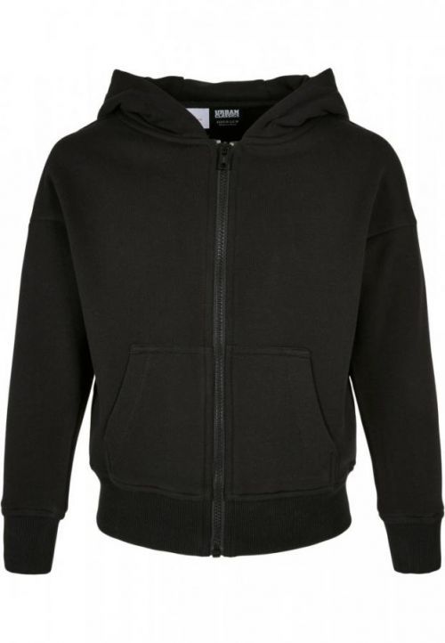 Girls Organic Terry Zip Hoody - whitesand 110/116