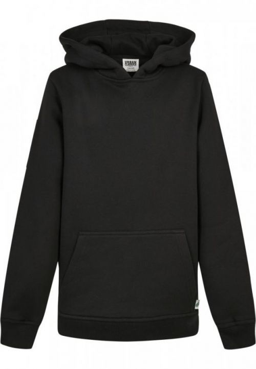 Boys Organic Basic Hoody - summerolive 110/116