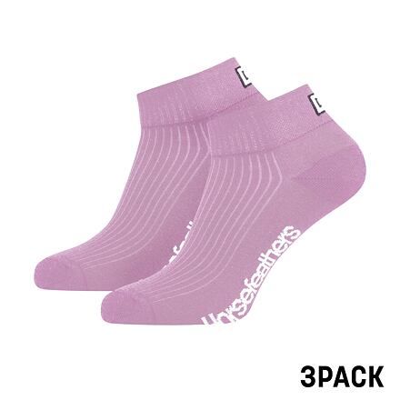 Ponožky Run 3Pack - lilac velikost 5 - 7 PINK 5 - 7