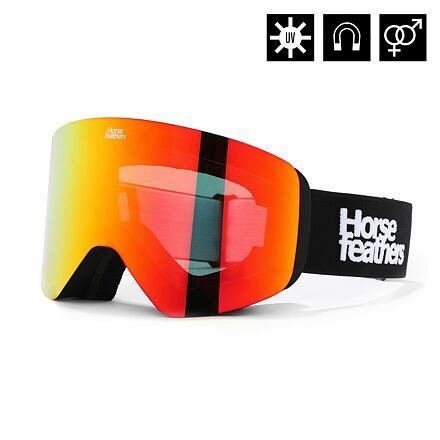 Snowboardové brýle Colt - black/mirror red BLACK