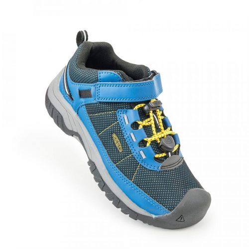 Chlapecká outdoorová obuv Targhee Sport mykonos blue/keen yellow, Keen, 1024741/1024737, modrá - 30