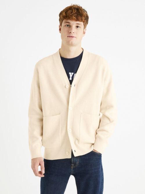 Celio Cardigan Bílá