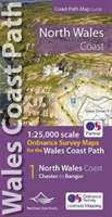 North Wales Coast Path Map - 1:25,000 scale Ordnance Survey mapping for the Wales Coast Path(Paperback / softback)