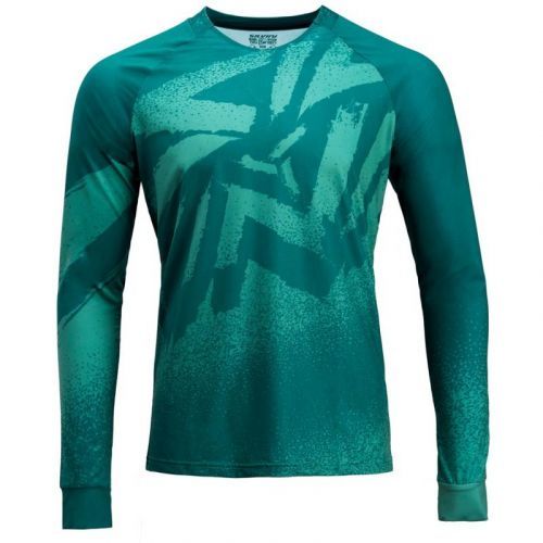 Dres Silvini Cortino Enduro - pánské, dlouhý, olivově-oceánsky zelená - velikost 2XL