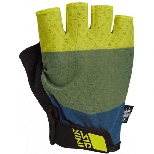 Rukavice Silvini Anapo MA1426 - černo-limetková - velikost 2XL