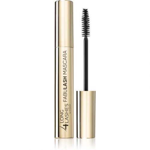 Long 4 Lashes Fabulash řasenka pro prodloužení, natočení a objem odstín Black 9 ml