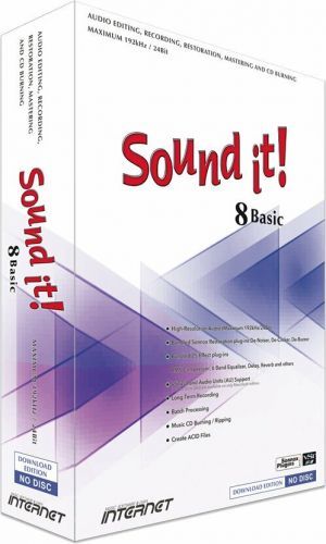 Internet Co. Sound it! 8 Basic (Win) (Digitální produkt)