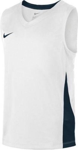 Dres Nike YOUTH  TEAM BASKETBALL STOCK JERSEY-WHITE/OBSIDIAN