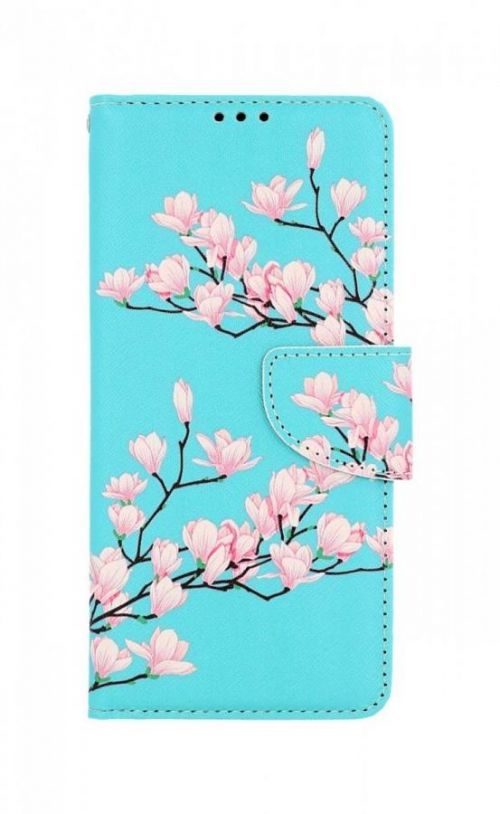 Pouzdro TopQ Vivo Y11s knížkové Magnolie 70394