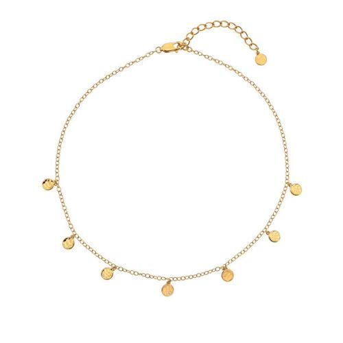 Hot Diamonds Půvabný pozlacený náhrdelník s diamantem Jac Jossa Soul DN148