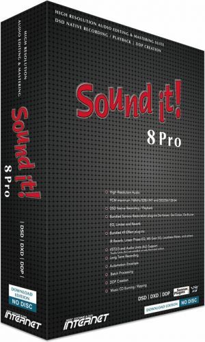Internet Co. Sound it! 8 Pro (Win) (Digitální produkt)