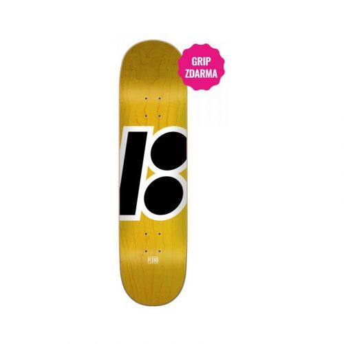 Sk8 Deska Plan B Team Classic Stained - Žlutá - 8.375