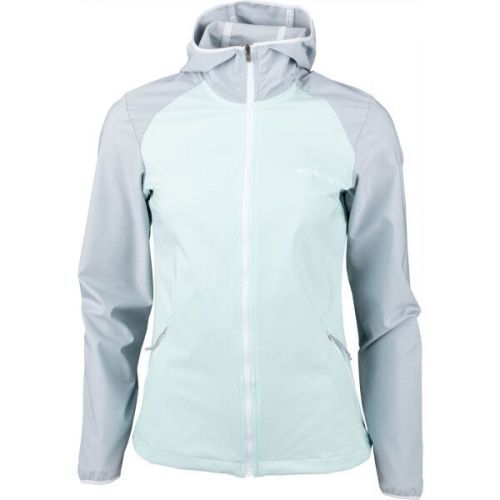 Columbia HEATHER CANYON HOODDED JACKET Dámská softshelová bunda, Světle zelená, velikost S