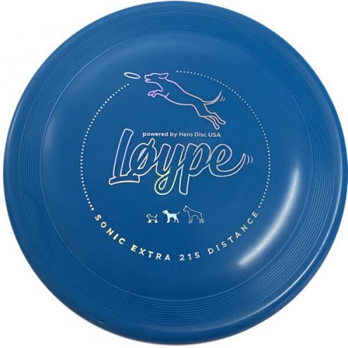 Løype SONIC XTRA 215 DISTANCE Létající disk pro psy, Modrá, velikost