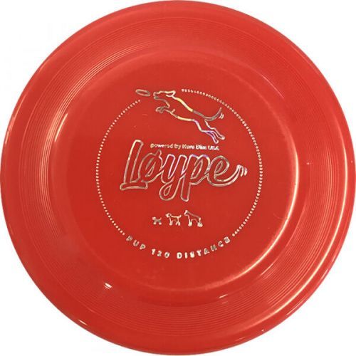 Løype PUP 120 DISTANCE Minidisk pro psy, Červená, velikost