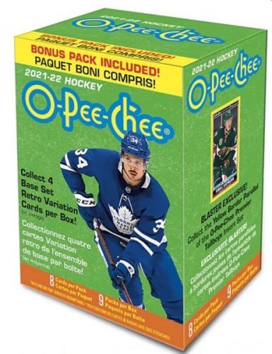 2021-2022 Upper Deck O-Pee-Chee Blaster Box - hokejové karty