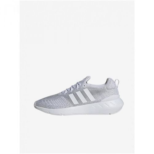 Světle šedé pánské žíhané boty adidas Originals Swift Run 22 - Pánské