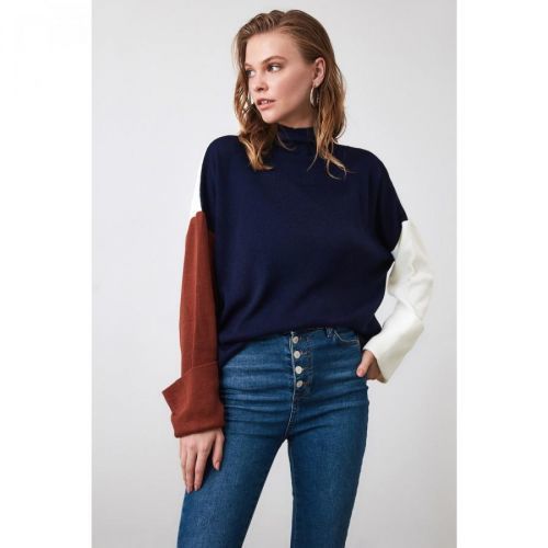 Dámský svetr Trendyol Color Block