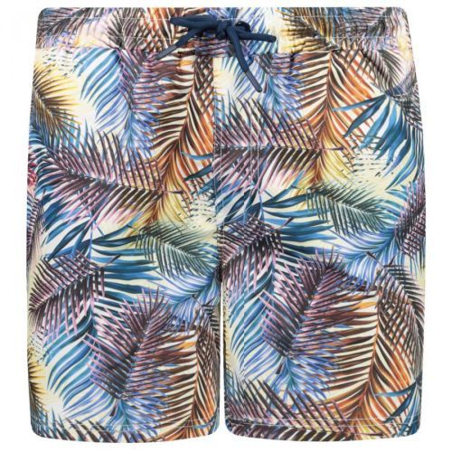 Trendyol Men's Multicolor Tropical Print Swim Shorts